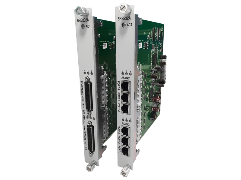 6-port RS232 card (6RS232A) for AM3440